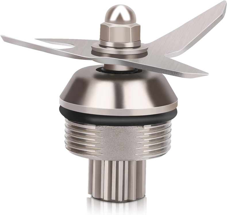 Stainless steel blender blade assembly