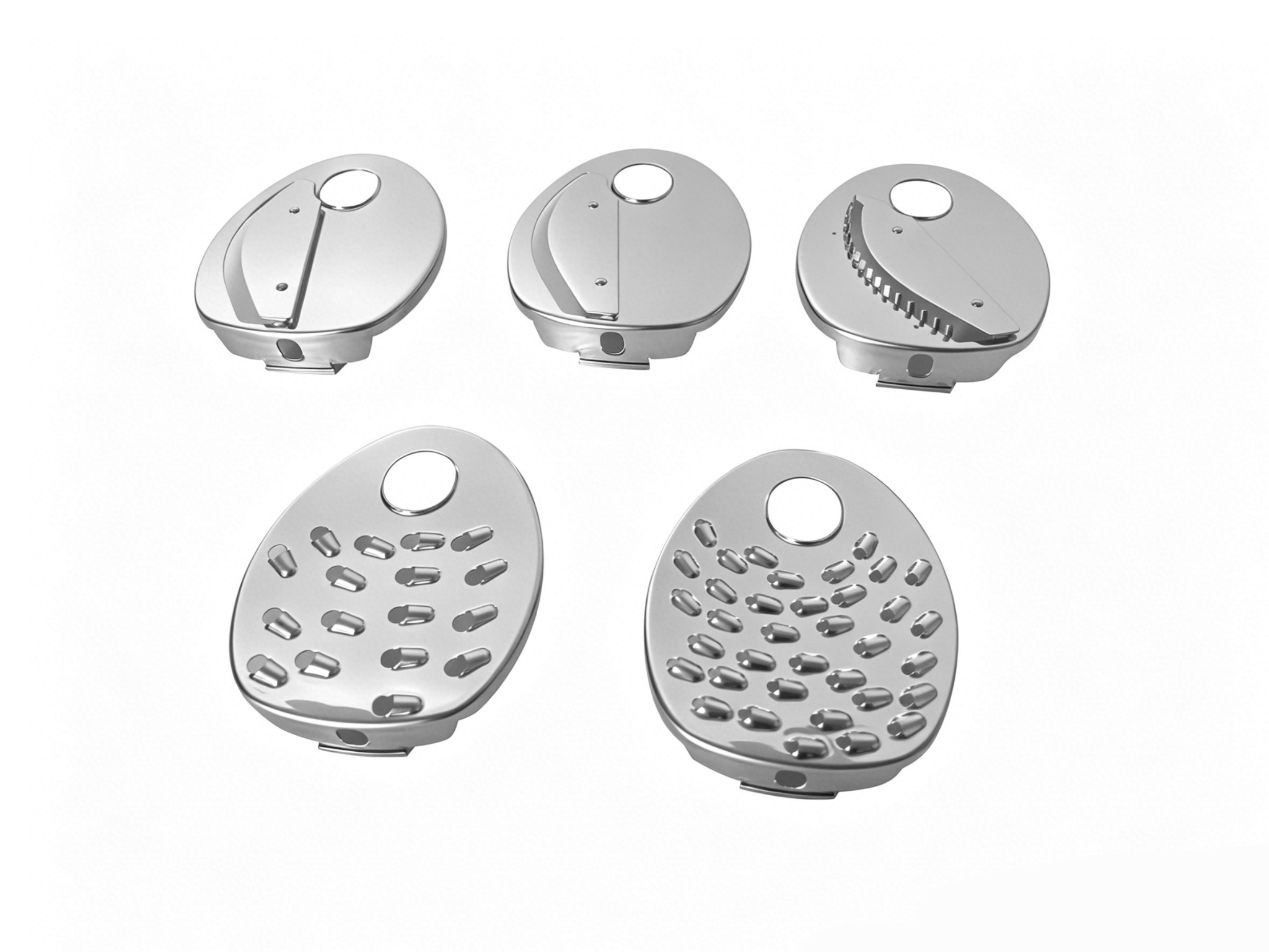 stainless steel filter disc with custom perforation pattern