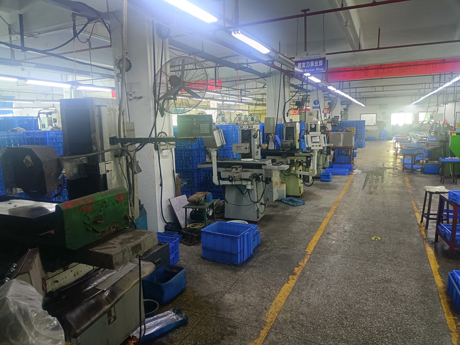 Machining workshop