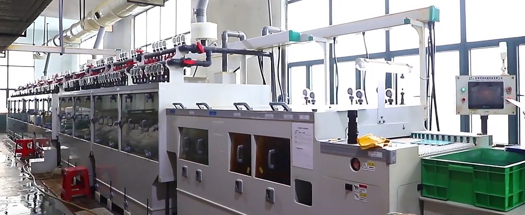 Chemical etching equipment