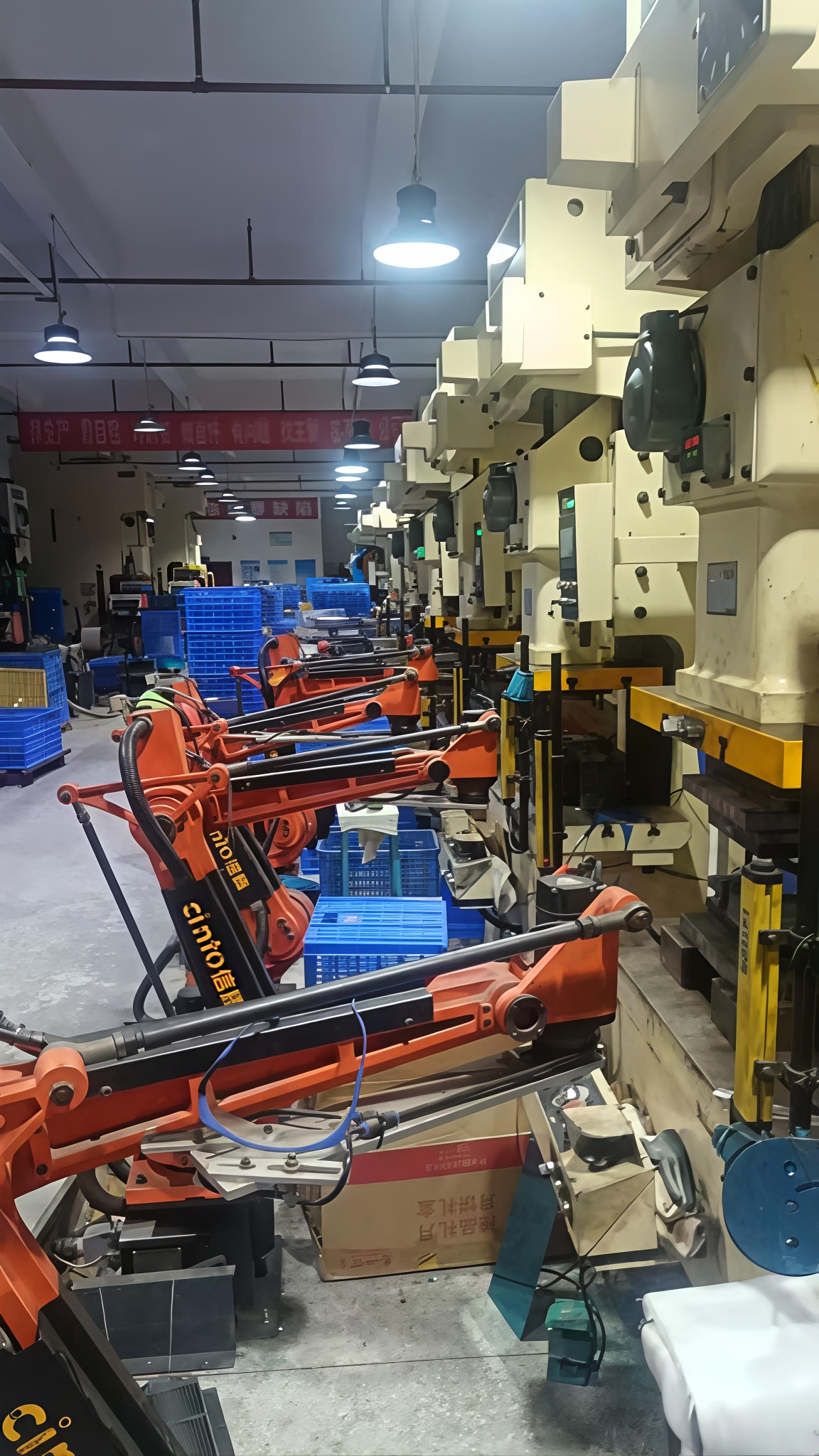 Precision stamping workshop